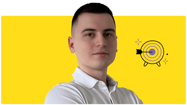 Portrait of László, SEO specialist and full-stack developer at Marketing Puzzle, a creative marketing agency.